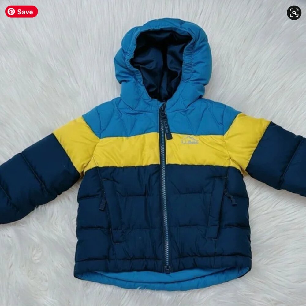 LL Bean kids down jacket